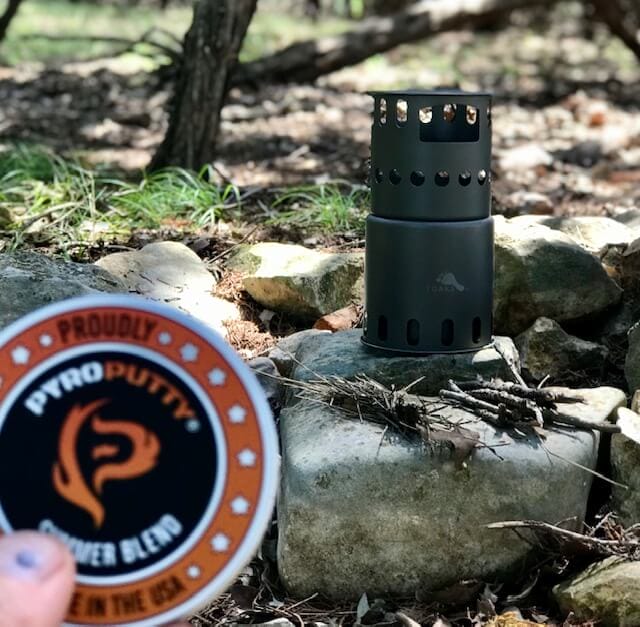 Using Stove Pyro Putty Fire