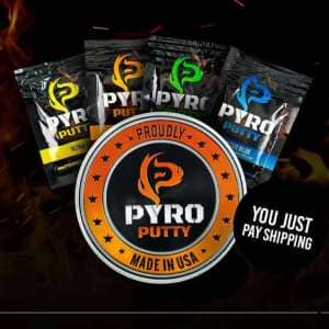 Free Pyro Putty Single Foil Sample Pack