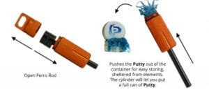 Pyro Putty Ferro Rod System